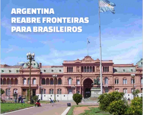 Argentina reabre fronteiras